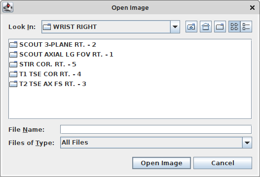 Image open multi-frame