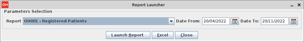 Report Launcher