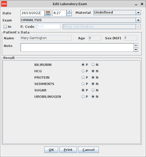 New Laboratory Exam Procedure 2